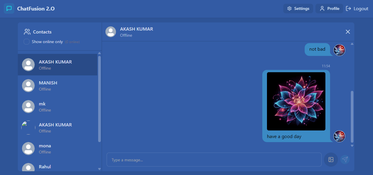 Real-time Chat App