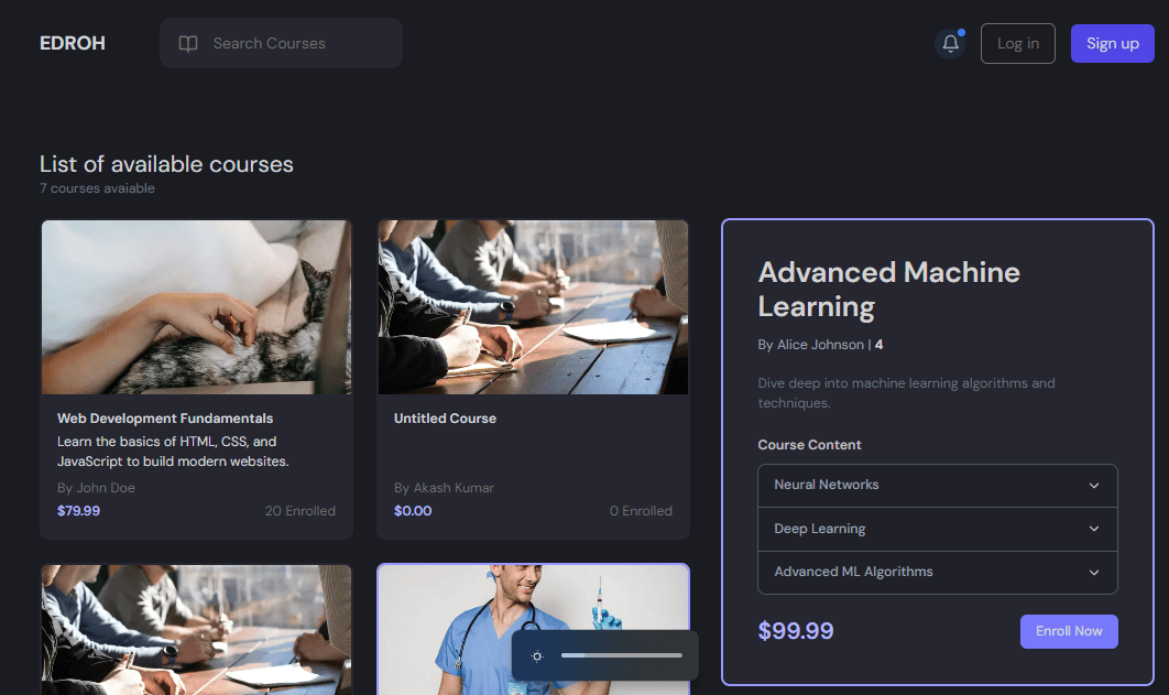 Learning Management System
